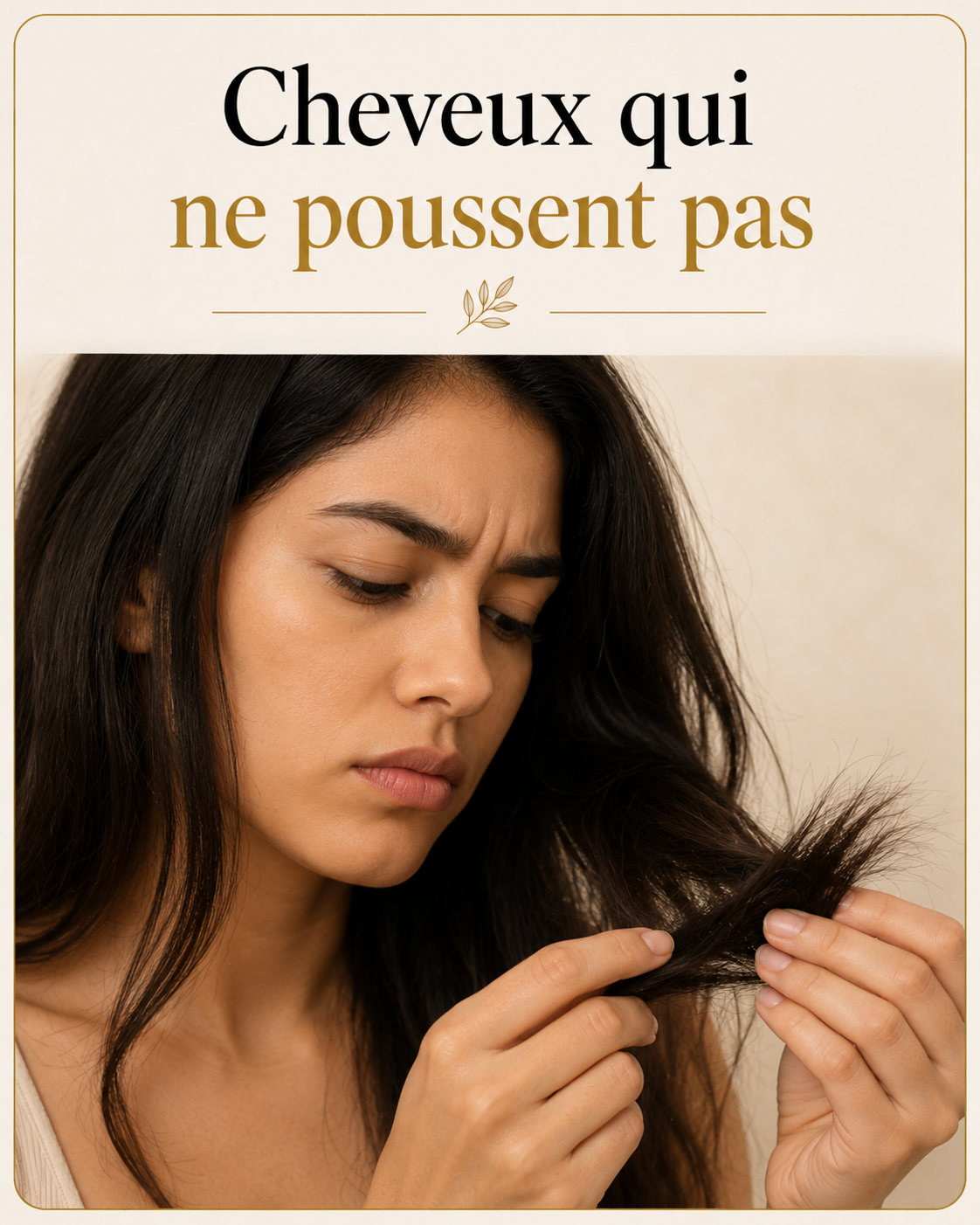 Cheveux qui ne poussent pas